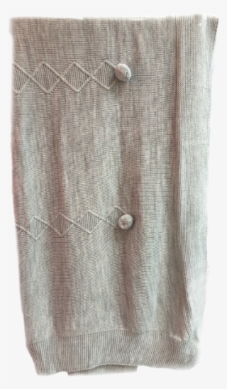 018am-1106 Grey Blanket - Wool