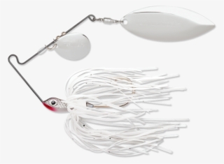 Bright White Shad Nickel - Spinnerbait