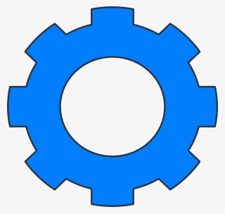 Gear Clip Art At Clker - Clipart Gear Transparent Background