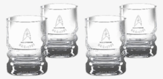 Star Trek - U - S - S - Enterprise Glassware Set - Model Car