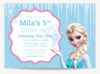 Birthday32 - Frozen Doğum Günü Afişleri