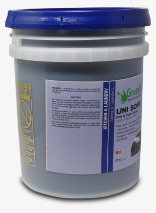 Greenfist Unisoft Hand Dish Detergent Pot & Pat Soap - Plastic