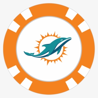 Miami Dolphins Ball Marker Team Golf Usa - Miami Dolphins Color
