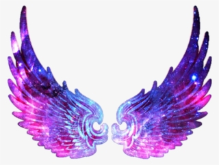 #wings #tumblr #galaxy #angel #fantasy #cute #bluewings - Earrings