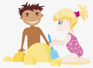 Cartoon Summer Clip Art Foreign Children Transprent - Animadas Para Describir En Ingles