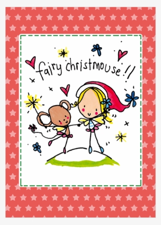 Christmas Card Pack 'fairy Christmouse' Pack C - Christmas Card