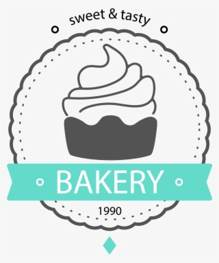 Image Library Library Cupcake Birthday Cake Torte Simple - Bakery Cupcake Logo Png