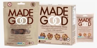 Toasted Gluten Free Oats And Delicious Chocolate Chips - Made Good Chocolate Chip Granola Minis