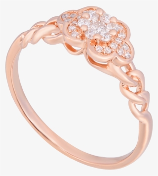 Dainty Diamond Chain Ring - Pre-engagement Ring