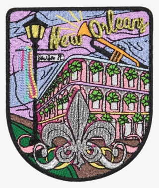 New Orleans Sticker Patch - Illustration