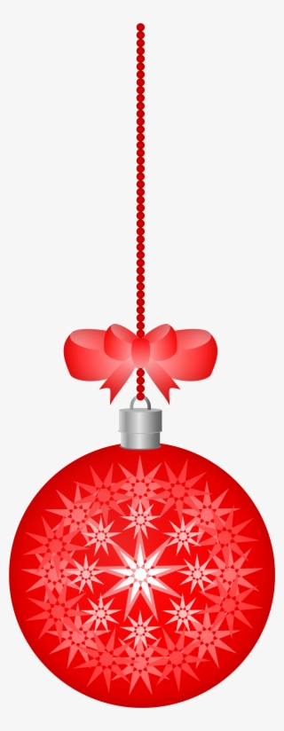 Christmas Ball Red Transparent Png Clipart