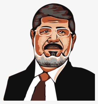 Mohamed Morsi Moustache Cartoon Thumbnail Beard - Cartoon