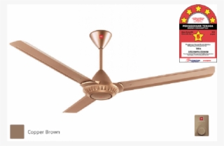 Kdk Ceiling Fan 60" Copper Brown - Ceiling Fan