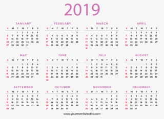 2019 Calendar Templates - Monte Carlo Resort And Casino