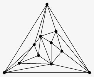 Triangulos Puntos Png Matematica Freetoedit - Triangle