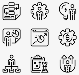 Business Strategy - Corruption Icons