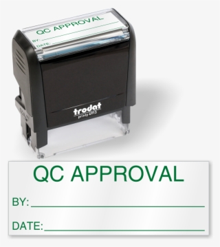 Qc Approval Self Inking Inspection Stamp - Approval Stamp With Signature