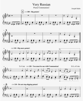 Very Russian - Stand By Me Trombone Music