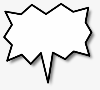 822 X 750 3 - Comic Speech Bubble Png