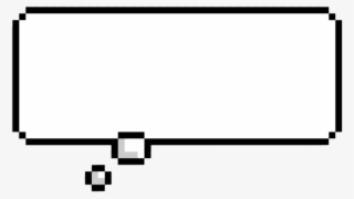 #speechbubble #bubble #pixel #thoughbubble #pixelated - Monochrome
