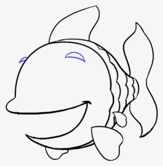 How To Draw Cartoon Fish - Cartoon