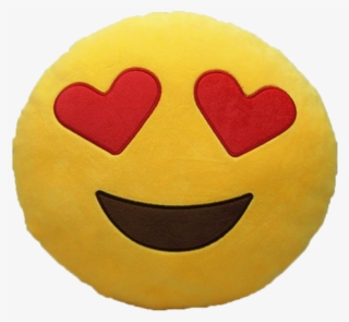 heart emoji pillow