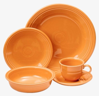 Tangerine 5 Piece Place Setting - Bowl