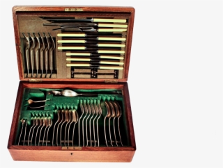 Cutlery Set 6 Place Setting In Canteen - Hex Key