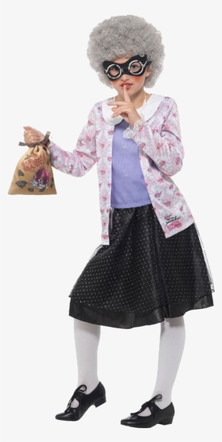 Kids Gangsta Granny Costume - Gangsta Granny Costume David Walliams
