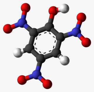 246trinitrophenol 3d Ball - Modelos Moleculares 3d