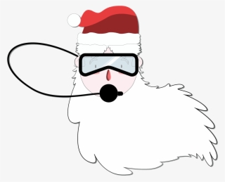 Icon Scuba-santa V1 - Illustration