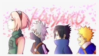 #haruno #kakashi #naruto #sakura #sasuke #team7 #uchiha - Cartoon