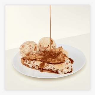 Banana & Caramel Crepe - Chocolate