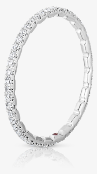 Roberto Coin Eternity Band Ring With Diamonds - Bangle