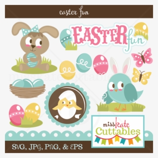 Easter Fun Svg Scrapbook Bundle Easter Svg Files Easter - Easter Scrapingbook