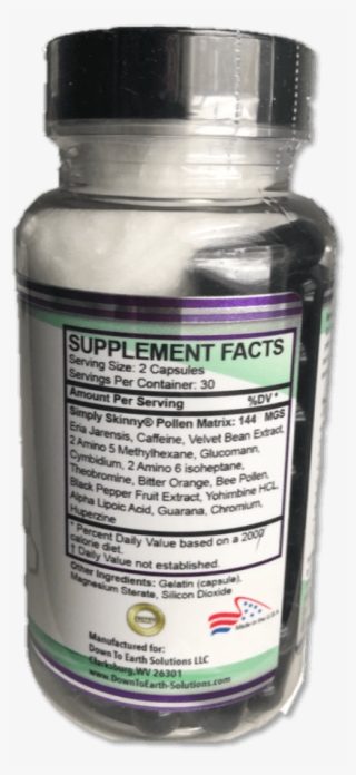 Simply Skinny Pollen Ingredients - Nutraceutical