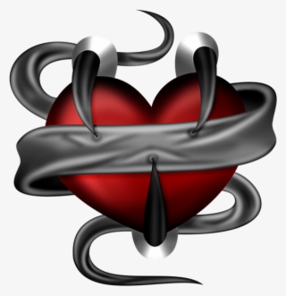 Tubes Coeurs I Love Heart, Book Images, Black Heart, - 恶魔 心