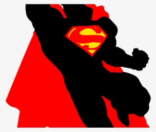 Superman Clipart 3d Png - Superman Silueta
