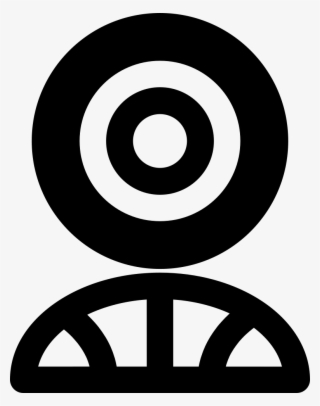 Circular Outline Shape With Croissant Shape Comments - Shape