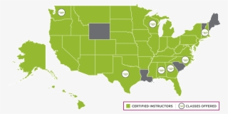 Fitness Locations By State - Map Of America According To Americans
