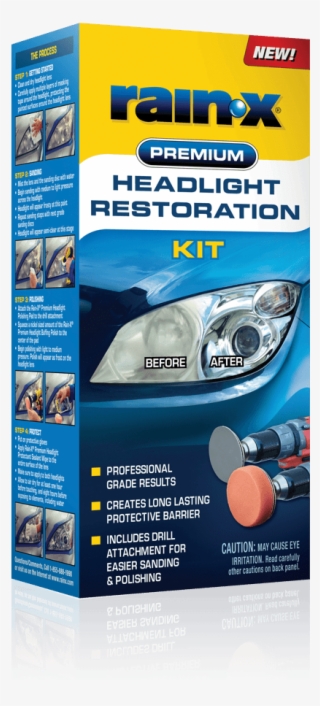 Rain-x® Premium Headlight Restoration Kit - Rain X