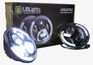 Lhl0702 Led Headlight W/half-halo - Track Lighting