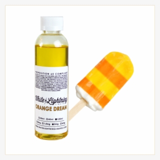 Liquid With An 'orange' Flavor Component - Bottle