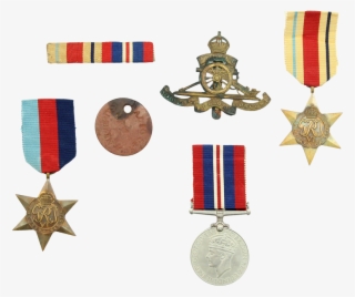 Lot Of Items Of A Jewish Soldier In The British Army, - Bronze Medal