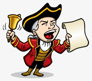 Shout - Town Crier Cartoon