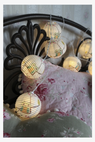 Light Chain Paper Lanterns - Egg Decorating