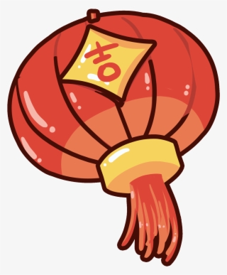 Red Festive Hand Drawn Chinese New Year Png And Psd - Chinese New Year