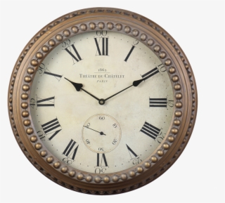 Chatelet Clock Gold - Clock
