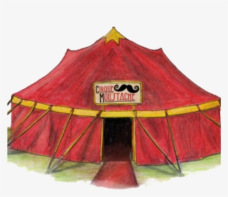 Cirque Moustache Circus Snor Buitenland - Canopy