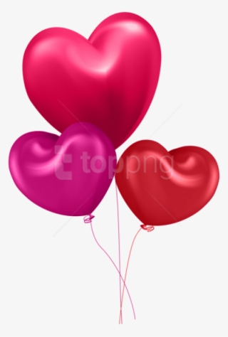 Free Png Download Balloon Hearts Transparent Png Images - Transparent Balloon Hd Png